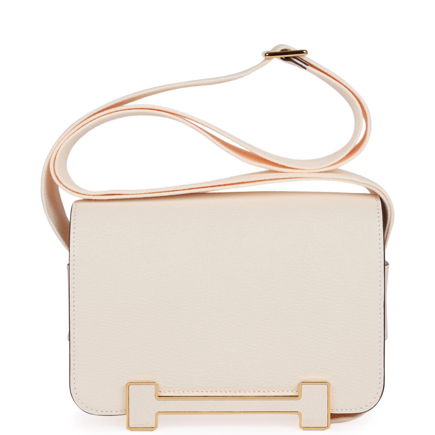 Hermès Geta Nata Chevre Gold Hardware