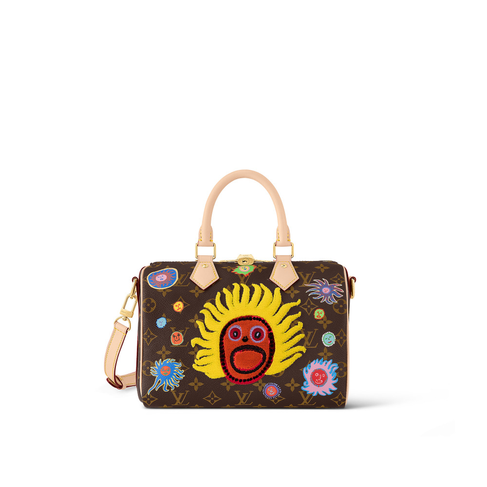 LV x YK Speedy Bandoulière 25