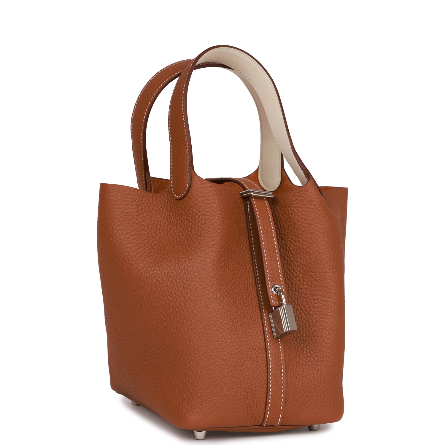 Hermès Eclat Picotin Lock 18 Gold Clemence Palladium Hardware