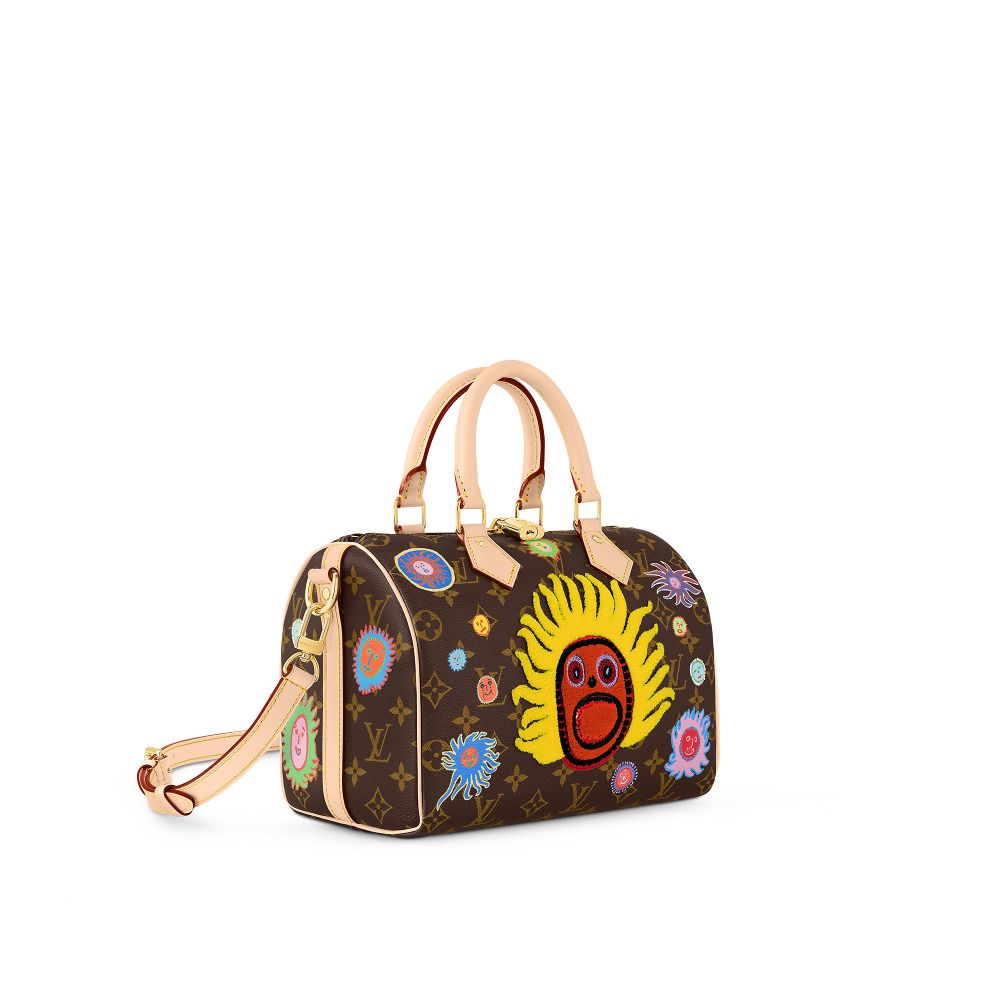 LV x YK Speedy Bandoulière 25