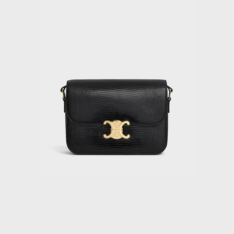 CLASSIQUE TRIOMPHE BAG IN LIZARD