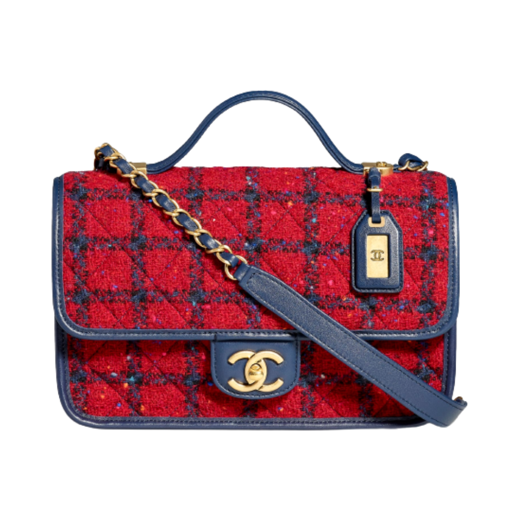 [Chanel] CLASSY Magazine Small Top Handle Flap Bag