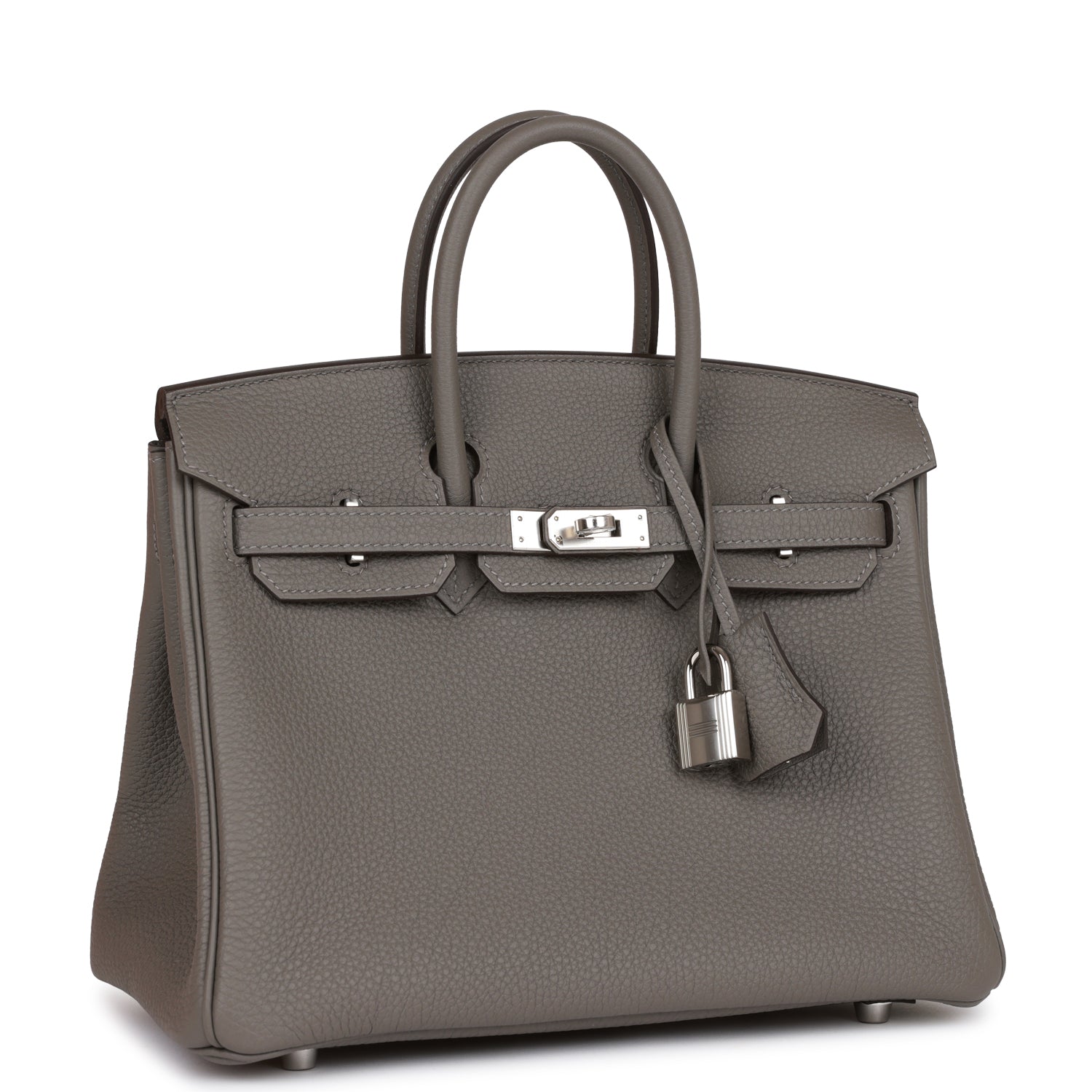 Hermès Birkin 25 Gris Meyer Togo Palladium Hardware