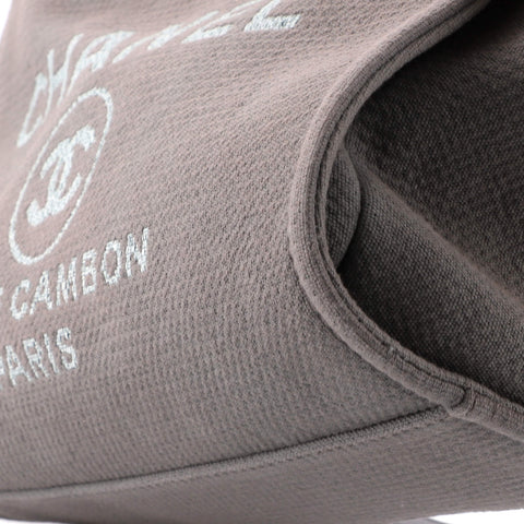 Chanel Deauville Tote Canvas Medium