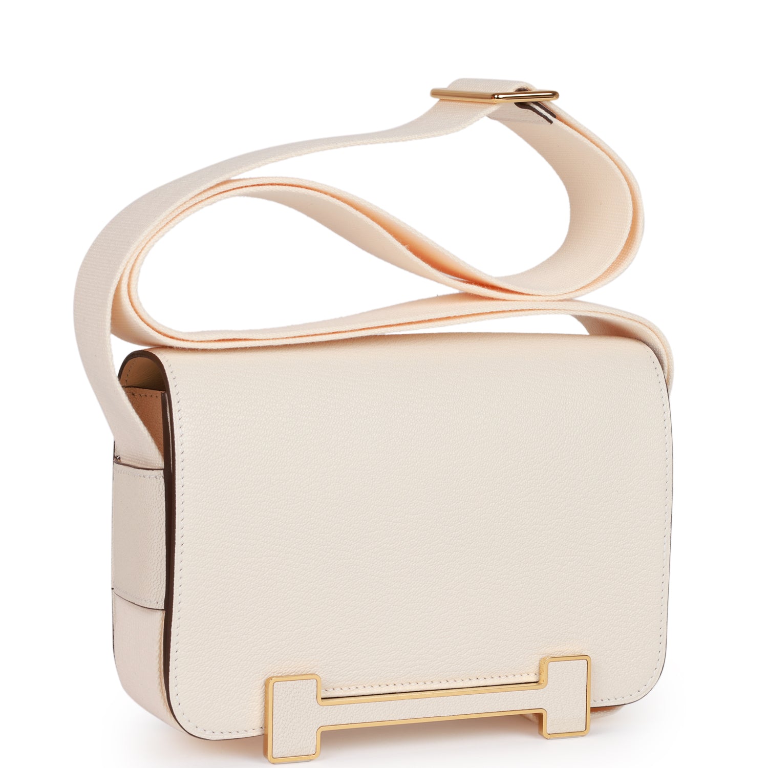 Hermès Geta Nata Chevre Gold Hardware