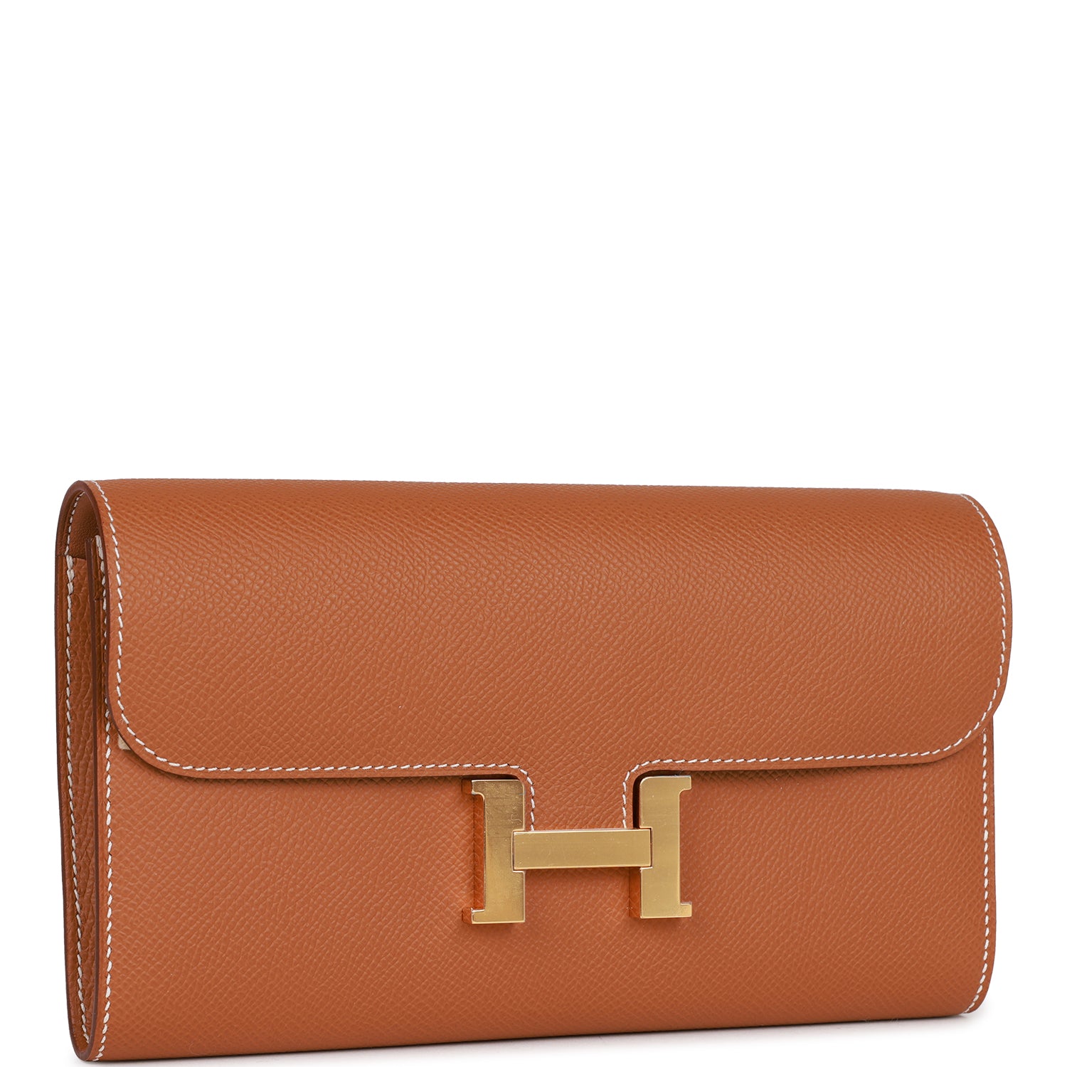 Hermès Constance Wallet To Go Gold Epsom Gold Hardware
