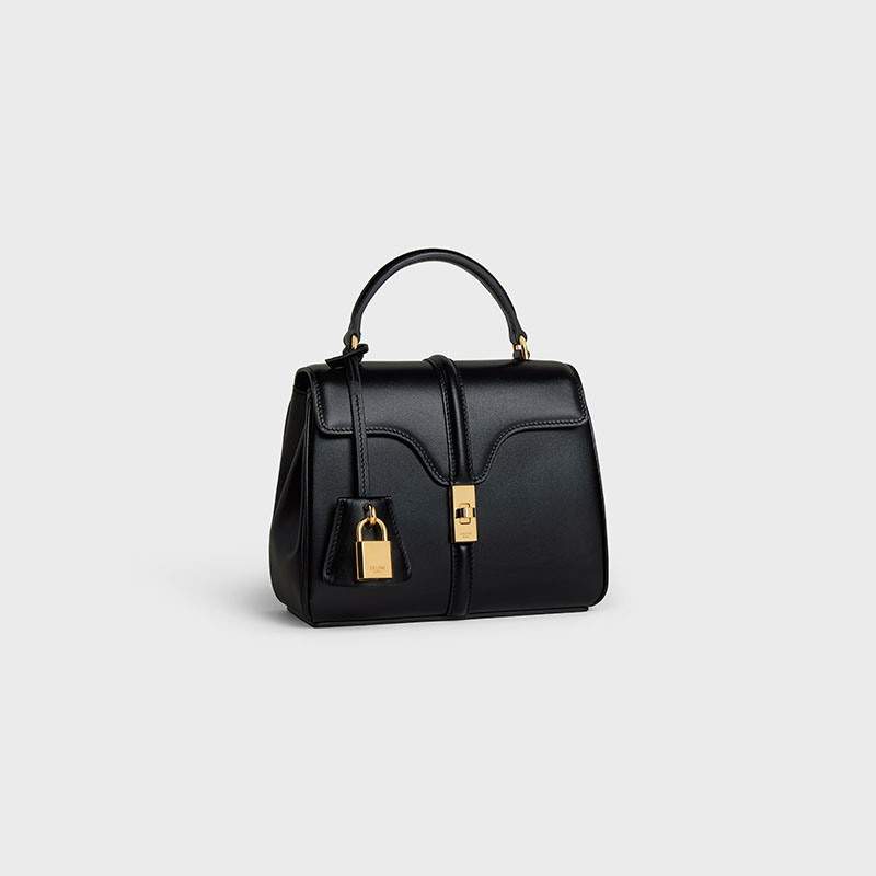 MINI 16 IN SATINATED CALFSKIN