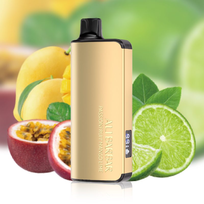 Alibarbar Ingot 9000 Puffs - Passionfruit Mango Lime - VAPESAU
