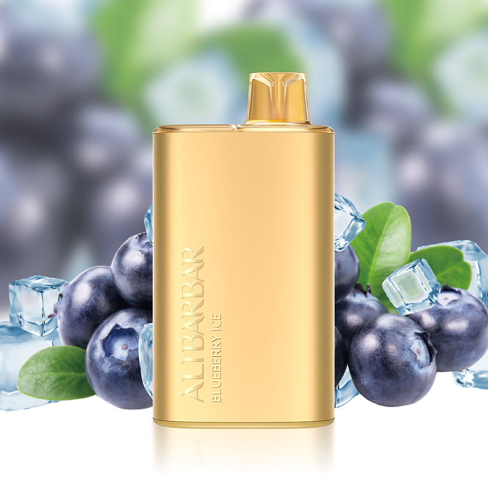 Alibarbar Rich 8000 Puffs-Blueberry Ice - VAPESAU