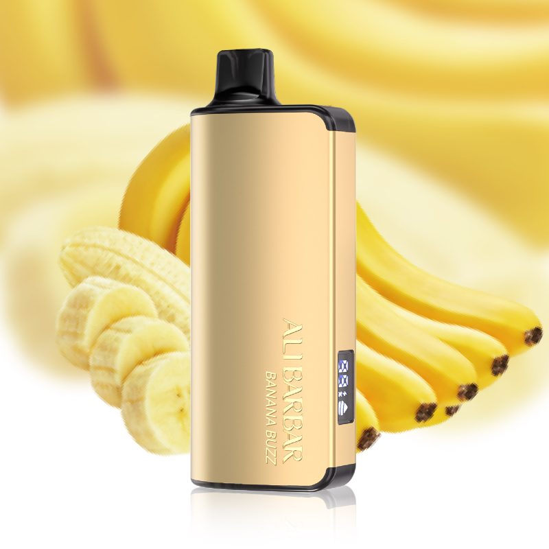 Alibarbar Ingot 9000 Puffs - Banana Buzz - VAPESAU