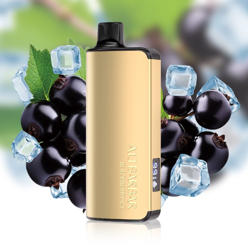 Alibarbar Ingot 9000 Puffs - Blackberry Ice - VAPESAU
