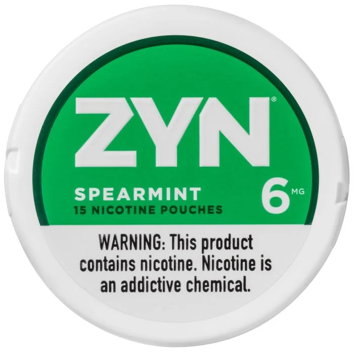 Zyn Nicotine Pouches – Spearmint 6MG(5-pack) - VAPESAU