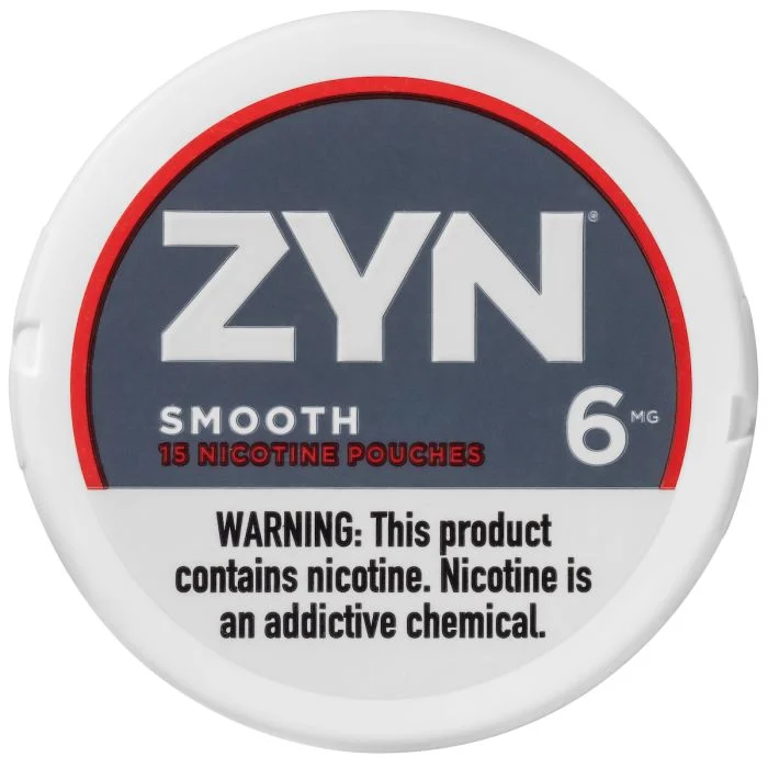 Zyn Nicotine Pouches – Smooth 6MG(5-pack) - VAPESAU