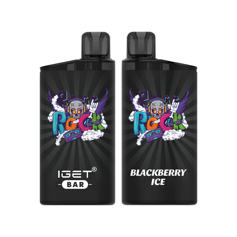 IGET Bar 3500 Puffs-Blackberry Ice - VAPESAU