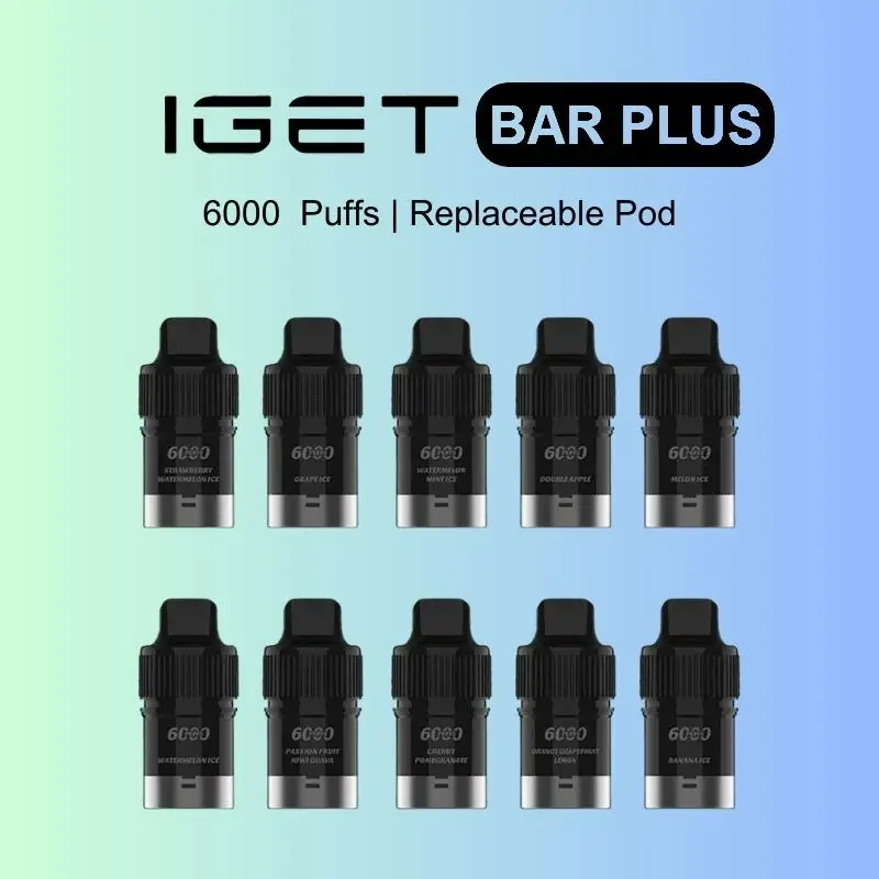 IGET Bar Plus Pod 6000 Puffs - VAPESAU