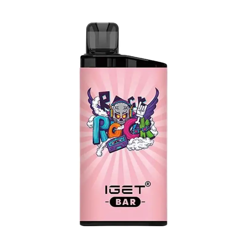 IGET Bar 3500 Puffs-Strawberry Watermelon Hard Candy - VAPESAU