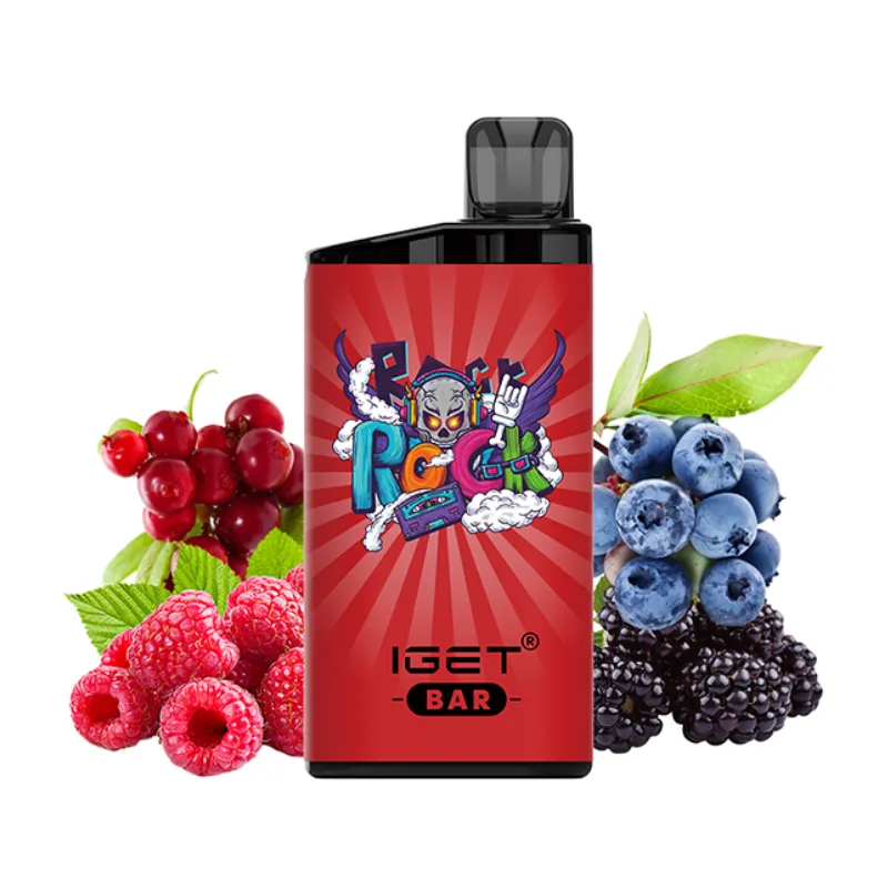 IGET Bar 3500 Puffs-Quadruple Berry - VAPESAU