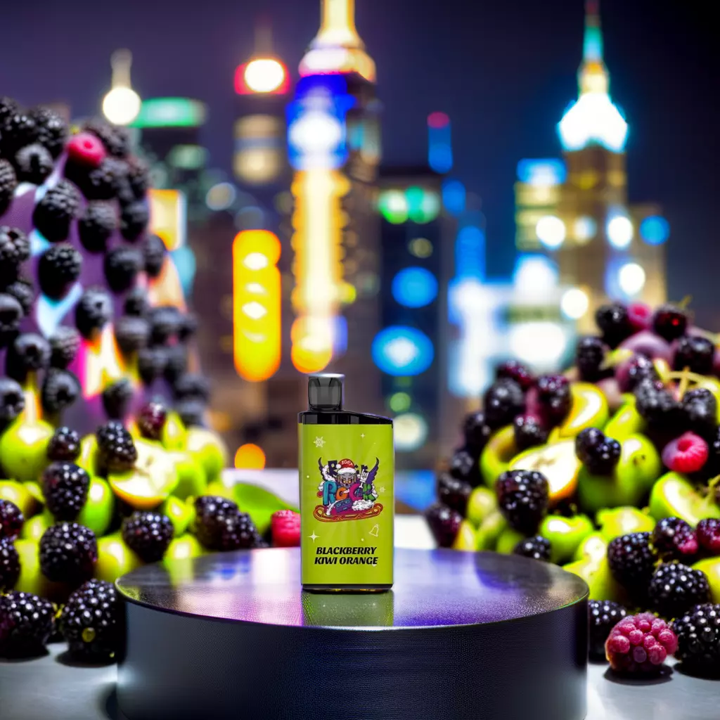 IGET Bar 3500 Puffs-Blackberry Kiwi Orange - VAPESAU