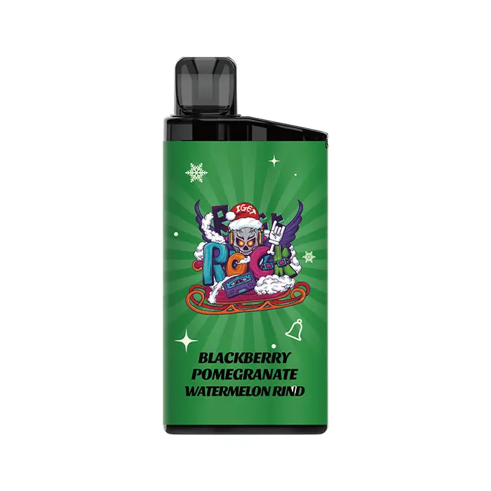 IGET Bar 3500 Puffs-Blackberry Pomegranate Watermelon Rind - VAPESAU