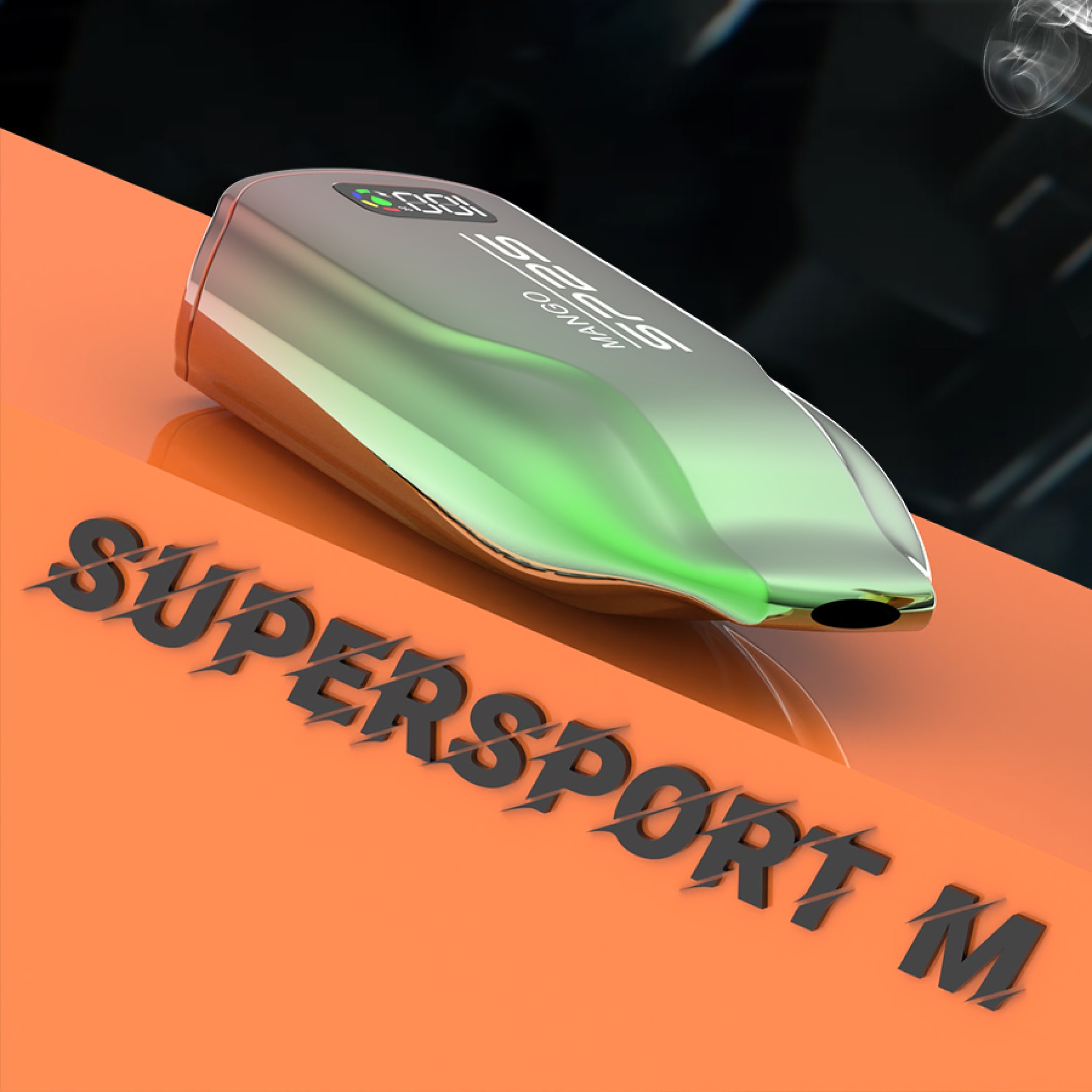 SP2S SUPERSPORT M 12000 Puffs (Digital display Rechargeable) - Passion fruit - VAPESAU