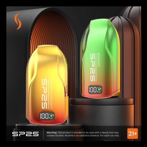SP2S SUPERSPORT M 12000 Puffs (Digital display Rechargeable) - Passion fruit - VAPESAU