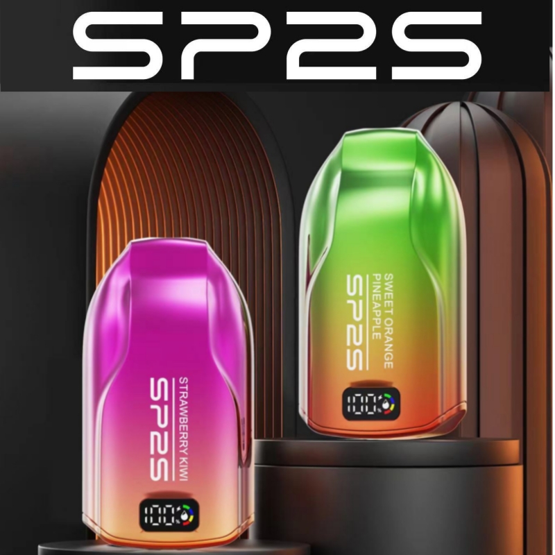 SP2S SUPERSPORT M 12000 Puffs (Digital display Rechargeable) - Passion fruit - VAPESAU