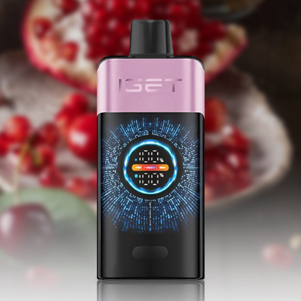 IGET One 12000 Puffs Cherry Pomegranate - VAPESAU