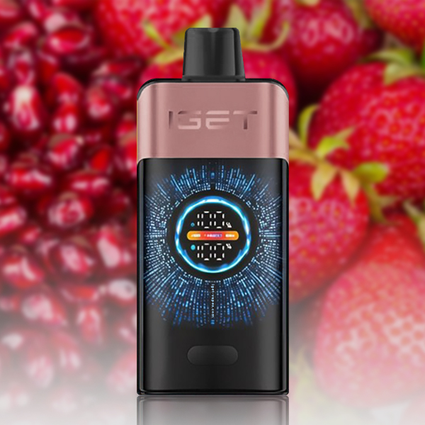 IGET One 12000 Puffs Strawberry Pomegranate Ice - VAPESAU