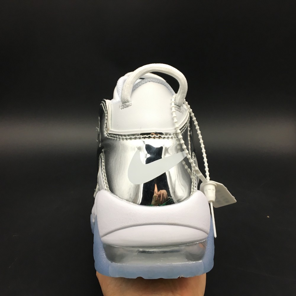 Nike Air More Uptempo Chrome White (Women's) 917593-100
