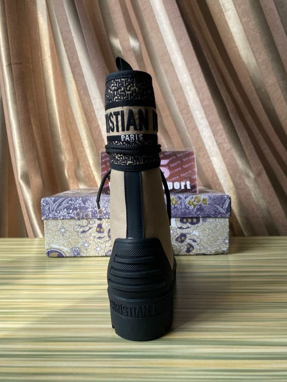 Dior D-major Ankle Boot In Black9