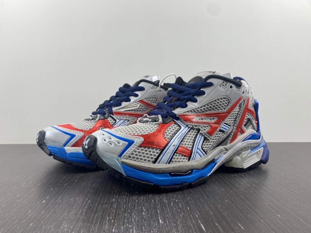 Balenciaga Runner Sneaker 'Grey Red Blue'