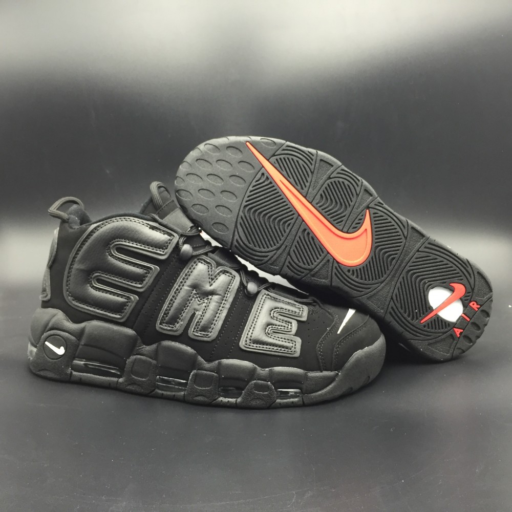 Nike Air More Uptempo Supreme Suptempo Black  902290-001
