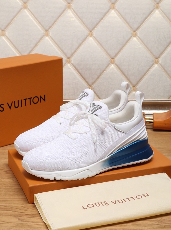 Louis Vuitton Men's V.N.R. Tie-Dye Knit Sneakers - Casual Slip-On Sock-Like Shoes