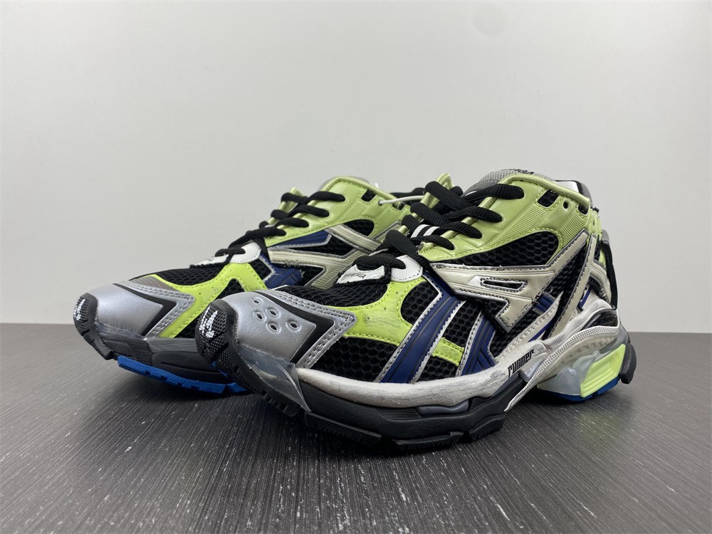 Balenciaga Wmns Runner Sneaker 'Grey Blue Green'