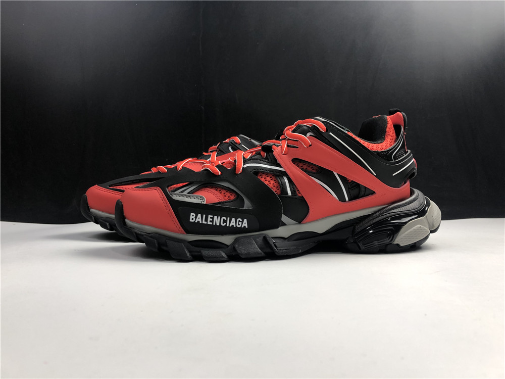 Balenciaga Track Sneaker 'Red Black' - Balenciaga - 542023 W3AD1 6192 - red/grey/black/white