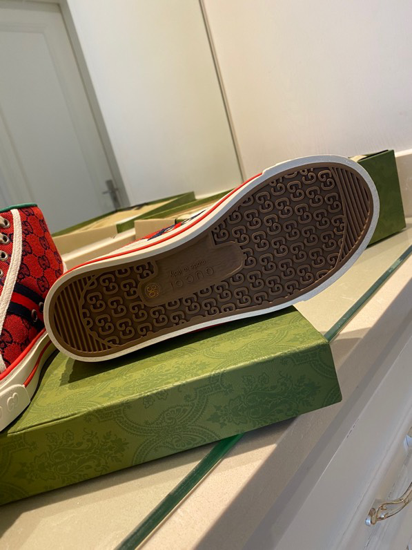 Gucci Off The Grid High Top Red