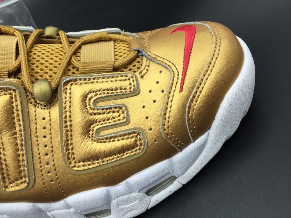 Nike Air More Uptempo Supreme Suptempo Gold 902290-700