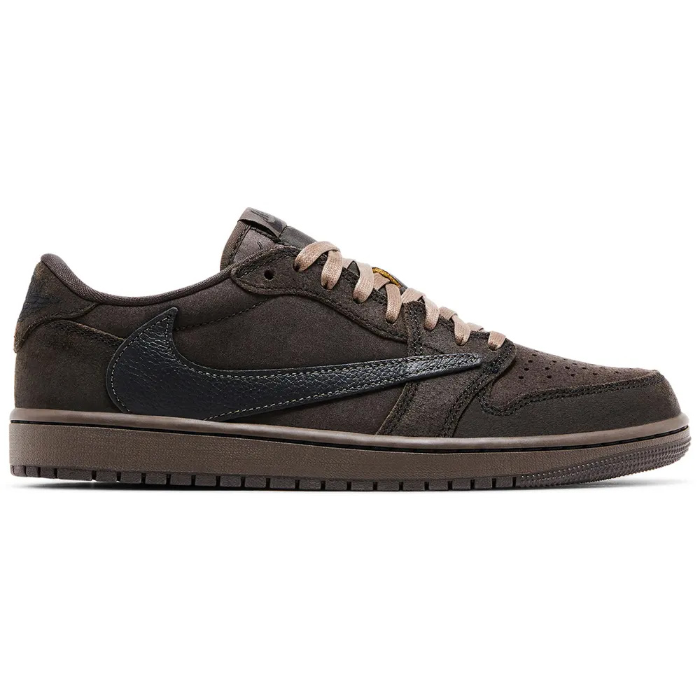 Travis Scott x Air Jordan 1 Low OG Velvet Brown - Dec 2024 - DM7866-202