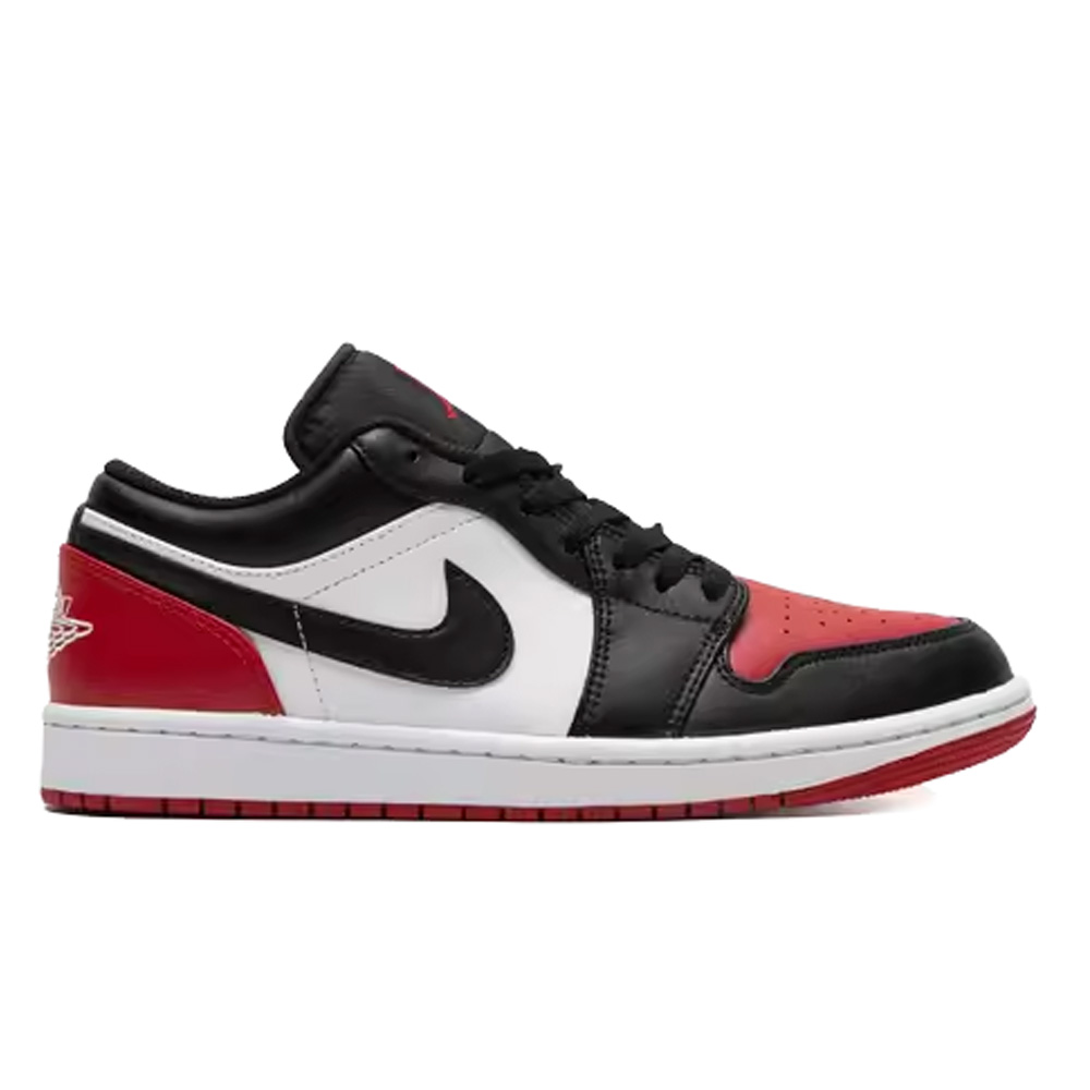 Air Jordan 1 Low Bred Toe 553558-126