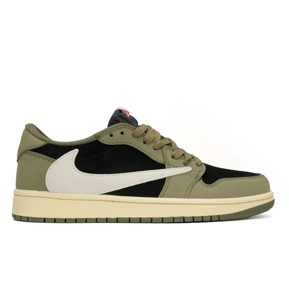 Travis Scott x Air Jordan 1 Low OG “Black Olive”DM7866-002