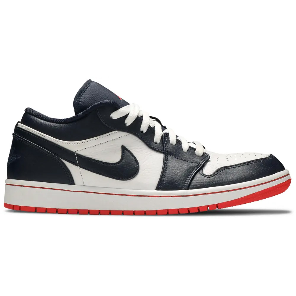Air Jordan 1 Retro Low 'Obsidian Ember Glow' 553558-481