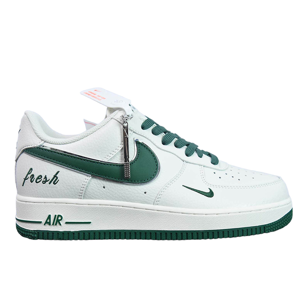 Air Force 1 Low White Dark Green AE1686-106