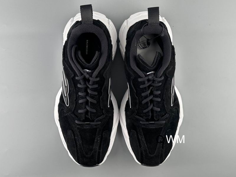 Balenciaga Monday suede-leather sneakers