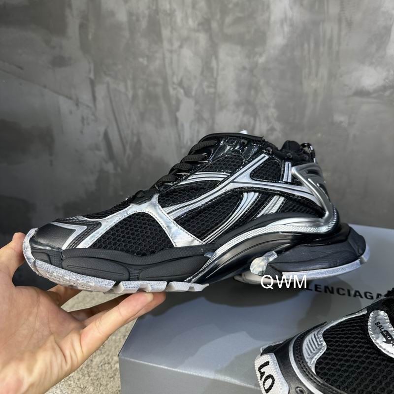 Balenciaga Runner Black Silver