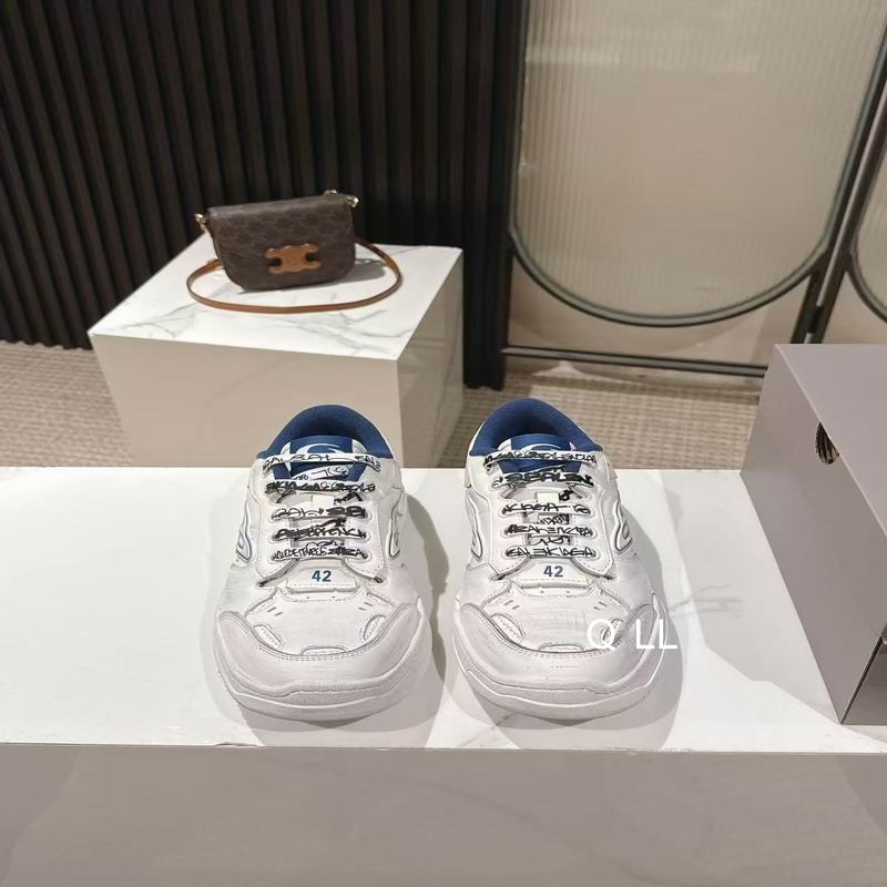 Balenciaga Hamptons Sneaker White Blue