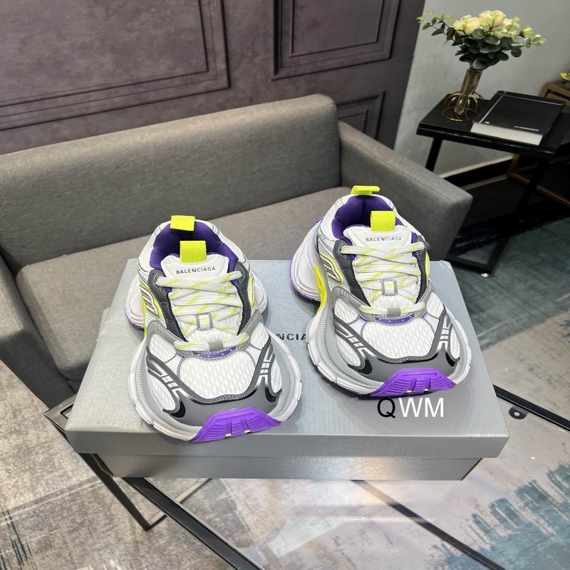 BALENCIAGA 6xl Mesh Sneakers Purple