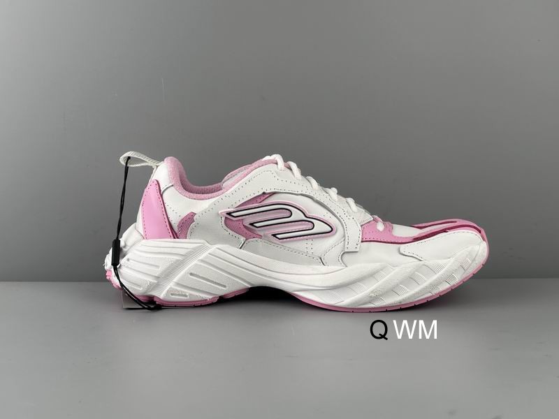 Balenciaga Monday Shoe White Pink