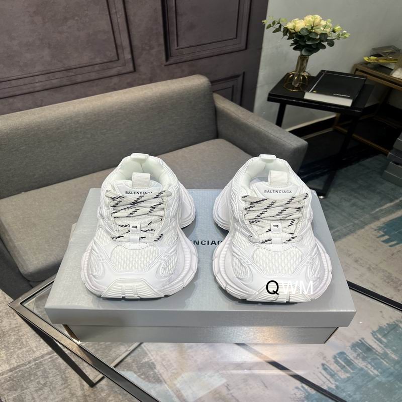 BALENCIAGA 6xl Mesh Sneakers White
