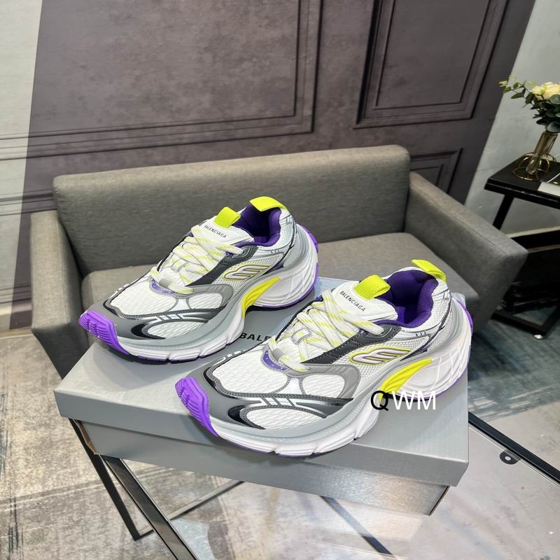 BALENCIAGA 6xl Mesh Sneakers Purple