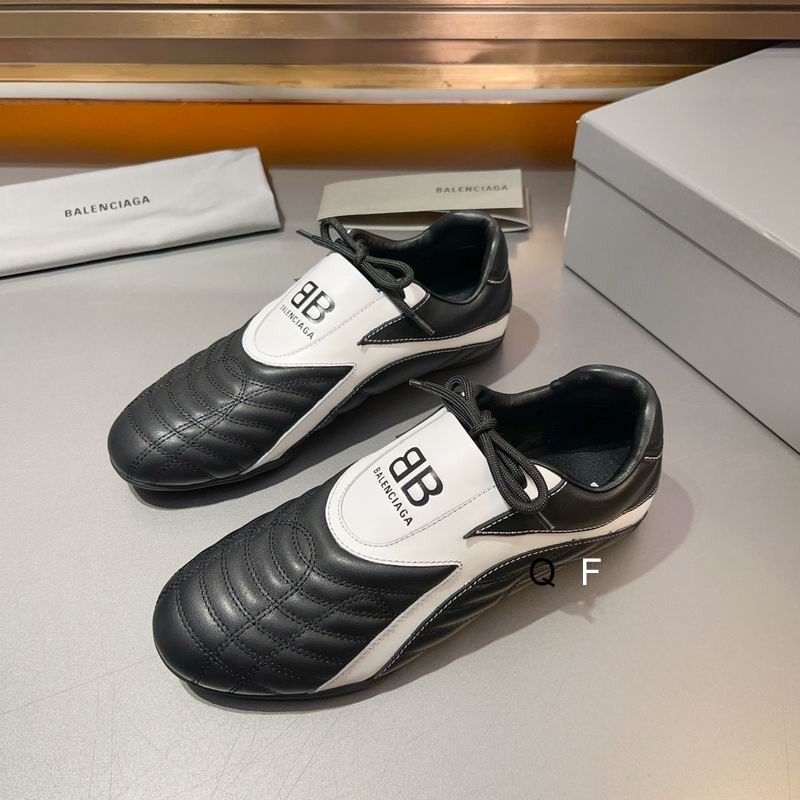 Balenciaga - Zen Logo-Print Faux Leather Sneakers - Black